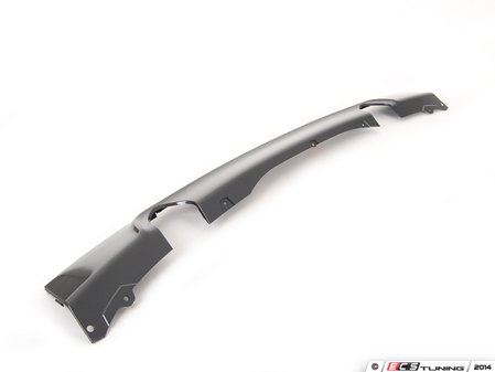 ES#2584204 - 51128054501 - Rear Bumper Diffuser - The plastic cover inserted into the lower portion of the rear bumper - Genuine BMW - BMW