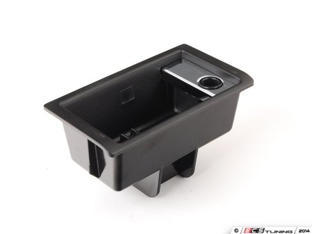 ES#87414 - 51168258283 - Rear Ashtray Insert - Schwarz/Chrome - Keep your interior complete - Genuine BMW - BMW