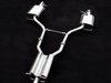 ES#5463 - FE100001 - Stealth Cat-Back Exhaust System - 2.5" Fully Polished - (NO LONGER AVAILABLE) - Improve air flow and gain some horsepower with a new cat-back exhaust system - APR - 