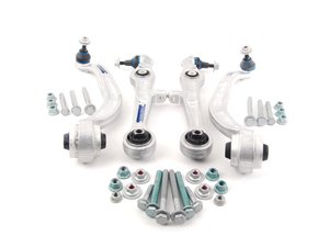 ES#2661136 - 8E0407151MKT - Front Lower Heavy Duty Control Arm Kit - Includes all front lower control arms & hardware - Meyle HD - Audi
