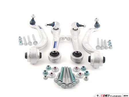 ES#2661136 - 8E0407151MKT - Front Lower Heavy Duty Control Arm Kit - Includes all front lower control arms & hardware - Meyle HD - Audi