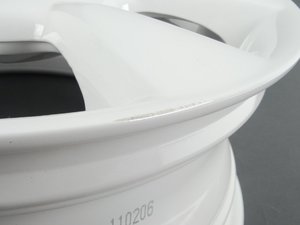 ES#2784844 - 36116763298SD - R92 Alloy 7-Spoke Wheel 16" (4x100) White - Priced Each *Scratch And Dent* - (NO LONGER AVAILABLE) - 16 X 6.5 ET:48 - Genuine MINI - 