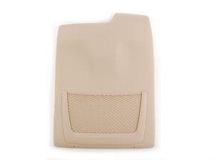 ES#143411 - 52108255678 - Front Seat Panel With Net - Right - Rear panel for sport or standard seats, hellbeige/light beige in color - Genuine BMW - BMW