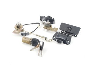 ES#89195 - 51211900898 - Central Locking System Repair Kit - (NO LONGER AVAILABLE) - Includes new keys - Genuine BMW - 