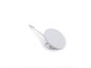 ES#461828 - 8T0807241AGRU - Tow Hook Cover - Comes in primer ready to paint - Genuine Volkswagen Audi - Audi