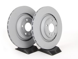 ES#2539354 - 1F0615601FKT6 - Rear Brake Rotors - Pair (330x22) - Restore stopping power  - Zimmermann - Audi