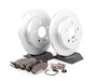 ES#2762553 - 1634201420KT1 - Rear Brake Service Kit - Featuring Meyle Rotors And Pads - Assembled By ECS - Mercedes Benz