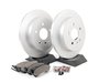 ES#2762549 - 1634200420KT1 - Rear Brake Service Kit - Featuring Meyle Rotors And Pagid Pads - Assembled By ECS - Mercedes Benz