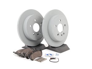 ES#2762552 - 1634201420KT - Rear Brake Service Kit - Featuring Genuine Mercedes-Benz Rotors And Pads - Genuine Mercedes Benz - Mercedes Benz