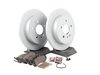 ES#2762554 - 1634201420KT2 - Rear Brake Service Kit - Featuring ATE Rotors And Pads - Assembled By ECS - Mercedes Benz