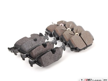 ES#2626485 - HB195Z.640KT1 - Front And Rear Brake Pad Kit - Hawk Ceramic - Pads featuring ceramic composite compound for ultra low noise and dust - Hawk - BMW Mercedes Benz