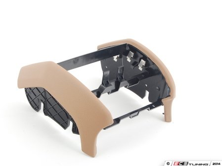 ES#2080132 - 51169173166 - Center Console Cover - Rear - Saddle Brown - Genuine BMW - BMW
