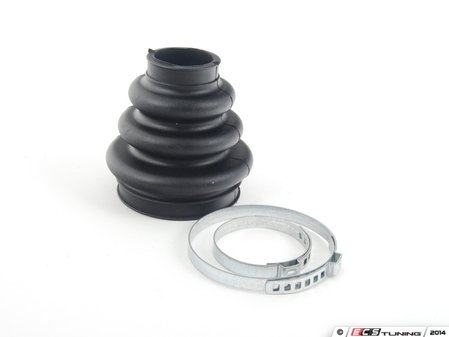 ES#2702318 - 33217547080 - Rear CV Boot Repair Kit - Outer - Includes boot, grease, and clamps needed for installation - Vaico - BMW