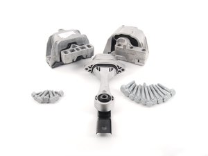 ES#2592868 - MK4JET20MT -  Ultimate Engine & Transmission Mount Kit - Includes all needed engine and transmission mounts with replacement hardware - Assembled By ECS - Volkswagen