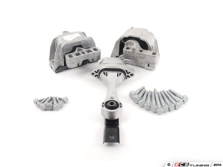 ES#2592868 - MK4JET20MT -  Ultimate Engine & Transmission Mount Kit - Includes all needed engine and transmission mounts with replacement hardware - Assembled By ECS - Volkswagen
