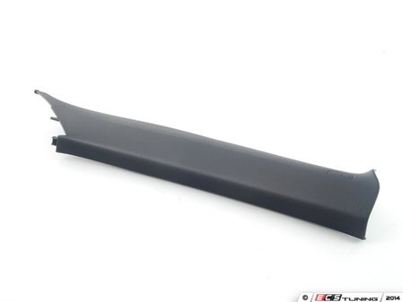 ES#3423836 - 5N0867234C82V - A Pillar Cover - right Upper - Titanium black trim to restore vehicle interior - Genuine Volkswagen Audi - Volkswagen