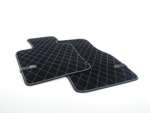 ES#2721053 - 51472354168 - Essentials Front Carpet Factory Floor Mats Set Black - Priced As Set  - (NO LONGER AVAILABLE) - Replace or upgrade to factory MINI mats - Genuine MINI - 