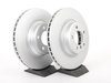 ES#2781280 - 34116750267KT3 - Front Brake Service Kit - Featuring Meyle coated rotors and ECS DD23 Daily Driver ceramic pads - Assembled By ECS - BMW