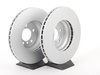 ES#2781280 - 34116750267KT3 - Front Brake Service Kit - Featuring Meyle coated rotors and ECS DD23 Daily Driver ceramic pads - Assembled By ECS - BMW