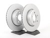 ES#2781275 - 34116750267KT2 - Front And Rear Brake Service Kit - Featuring Meyle coated rotors and ECS DD23 ceramic pads. - Assembled By ECS - BMW