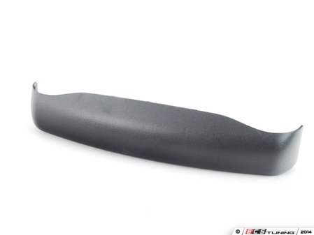 ES#1487960 - 9965213170001C - Seat Track Cover - Satin Black - Black trim piece that hides the seat track and control units. Fits left or right side. - Genuine Porsche - Porsche