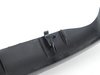 ES#1487960 - 9965213170001C - Seat Track Cover - Satin Black - Black trim piece that hides the seat track and control units. Fits left or right side. - Genuine Porsche - Porsche