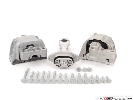 ES#2763794 - MK4JET20atKT -    Ultimate Engine & Transmission Mount Kit - Includes all needed engine and transmission mounts with replacement hardware - Assembled By ECS - Volkswagen