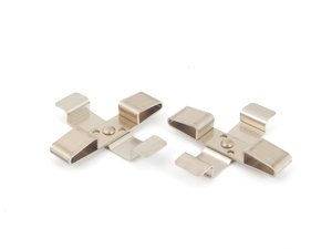 ES#2218616 - 97035195901 - Brake Pad Hardware Kit (Mounting Parts) - Priced per Caliper - Front Axle Fitment - Left or right side - Genuine Porsche - Porsche