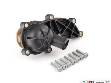 ES#2762587 - 06E121111Gkt2 - Thermostat Replacement Kit - Maintain proper operating temperature with a new thermostat, housing and hardware - Genuine Volkswagen Audi - Audi