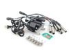 ES#2730878 - 09356KT2 - Ignition Service Kit - Stage 2 - Includes Bosch plug wires, Bosch spark plugs, and a Prenco ignition coil - Assembled By ECS - Audi