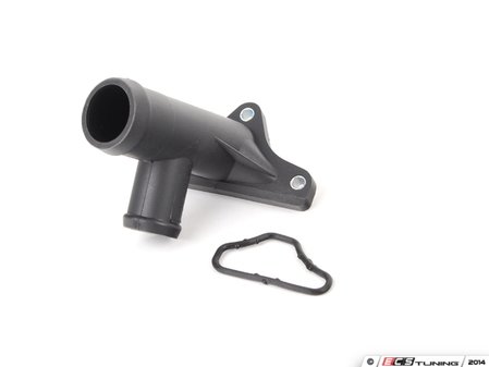 ES#2709207 - 027121133E - Cylinder Head Cooling Flange - Located on the front of the block below the intake manifold, does not include gasket - URO - Volkswagen