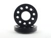 ES#2731115 - 50556651SW - DRA Series Trak Spacers - 25mm (1 Pair) Black - Get that stance that you've been craving with these new spacers - H&R - Audi Mercedes Benz Porsche