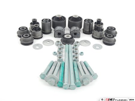 ES#2712893 - 8D0511327DKT - Rear Control Arm Bushing Refresh Kit With Hardware  - (NO LONGER AVAILABLE) - Includes all rear control arm and stabilizer bar bushings with new securing hardware - Assembled By ECS - 