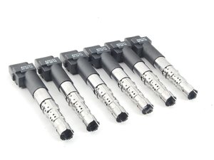 ES#1306808 - 022998100N -  Ignition Coil Pack - Set Of Six - Older version, Supersedes 100K & 100D coil packs - Bremi - Volkswagen