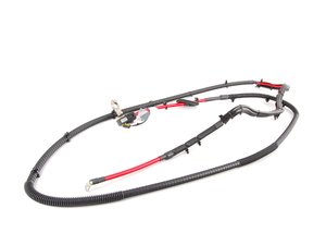 ES#162384 - 61121508931 - Battery Cable - Positive  - Main battery cable in the trunk to the front of the engine - Genuine MINI - MINI