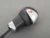 ES#48052 - 25167546065 - Automatic Transmission Shift Knob - Leather - "S" on selector hoof button - Genuine MINI - MINI