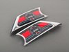 ES#1885191 - 51132162175 - Laurel Edition Side Scuttle Set Red - Priced As Set - (NO LONGER AVAILABLE) - Get the laurel look in british color scheme - Genuine MINI - 