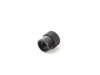 ES#2159822 - 36122182347 - Black Jack Logo Valve Stem Caps Set - Priced As Set - (NO LONGER AVAILABLE) - Get the union jack look in grey/ black color scheme ( Black Cap ) - Genuine MINI - 