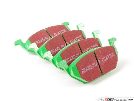 ES#517867 - DP21117 - GreenStuff Performance Brake Pad Set - Mildly upgraded composite pad - EBC - Volkswagen