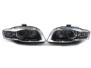ES#2770925 - 8e0941030bmKT - Euro Xenon Headlight Set - Upgrade to the European style housings without the amber indicator - Automotive Lighting - Audi