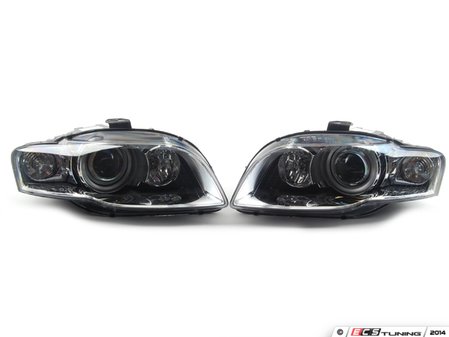 ES#2770925 - 8e0941030bmKT - Euro Xenon Headlight Set - Upgrade to the European style housings without the amber indicator - Automotive Lighting - Audi