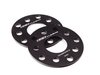 ES#2748245 - ECS10242KTWBLKT - ECS Wheel Spacer & Bolt Kit - 6mm With Black Conical Seat Bolts - Complete kit for two wheels, comes with everything you need to install spacers on your aftermarket wheels - ECS - Audi Volkswagen