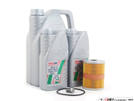 ES#3281 - MK3VR612V3KKT ES - Oil Service Kit - Includes Mahle oil filter, and Pento 5w-40 oil - Assembled By ECS - Volkswagen
