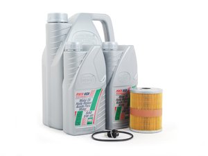 ES#8167 - 021198000 - Oil Service Kit - With ECS Magnetic Drain Plug - Includes Mahle oil filter, and Pento 5w-40 oil - Assembled By ECS - Volkswagen
