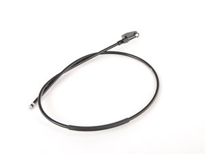 ES#458769 - 8P1823531G - Hood Latch Release Cable - Front (889mm) - Connects hood latch to rear hood release cable  - Genuine Volkswagen Audi - Audi