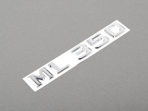 ES#1701236 - 1648171215 - "ML350" Badge - "ML350" logo badge for your Mercedes-Benz - Genuine Mercedes Benz - Mercedes Benz