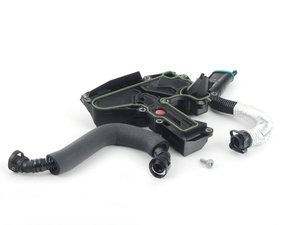ES#2776613 - 06H103495EKT4 - Oil Separator/PCV Emissions Service Kit - Everything you need to replace a faulty PCV or to perform some preventative maintenance - Genuine Volkswagen Audi - Volkswagen