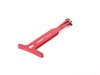 ES#2748841 - 4200ECS01A-03 - Billet Aluminum Hood Pull Release Rod - Red Anodized - Billet aluminum hood release replacement for plastic OEM hood pull - ECS - Volkswagen