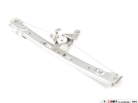 ES#2776547 - 51358212100 - E46 Rear Window Regulator - Right - Fix your malfunctioning window with this replacement regulator - Vaico - BMW