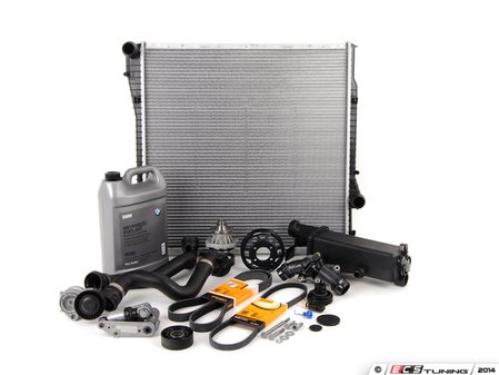 ES#2739570 - ECSE531711-12 - ECS Cooling System Refresh Kit - Level 3 - The ultimate cooling refresh kit - with aftermarket components, featuring an ECS Aluminum Pulley and a GEBA water pump - Assembled By ECS - BMW